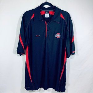 Nike Ohio State Dri-Fit Polo Shirt